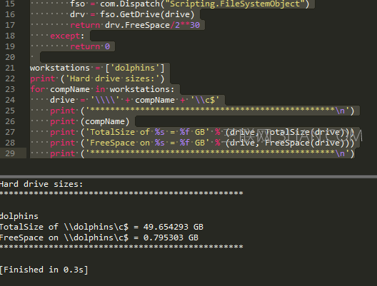 Python如何实现获取磁盘剩余空间 三联